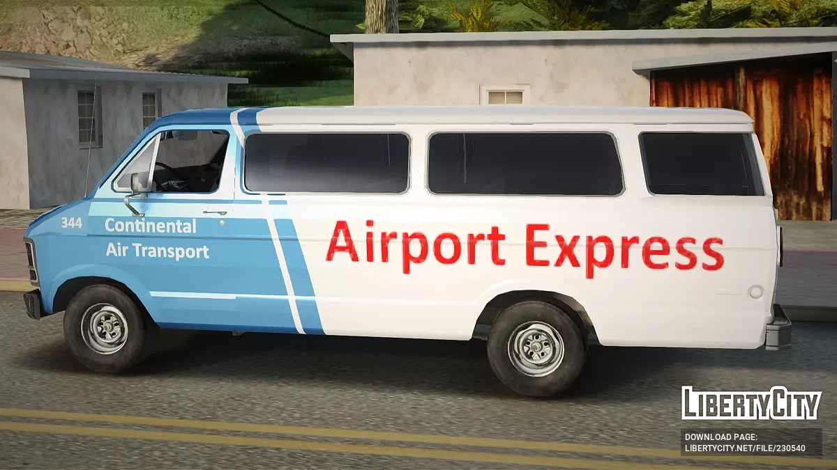 Dodge Ram Van 1989 Airport Express / GTA San Andreas