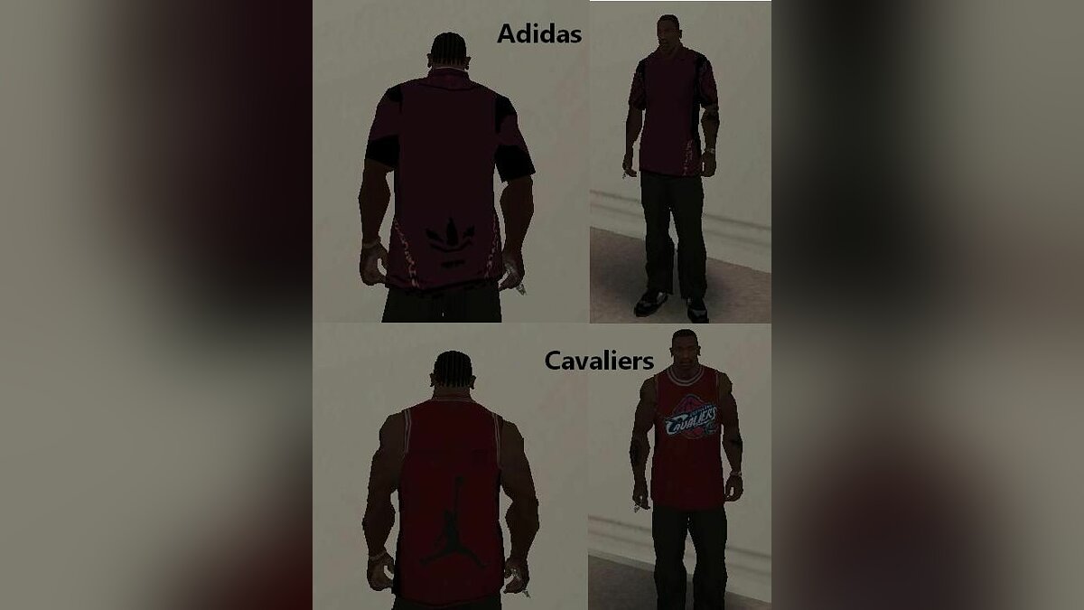 Download Cavaliers & Adidas for GTA San Andreas