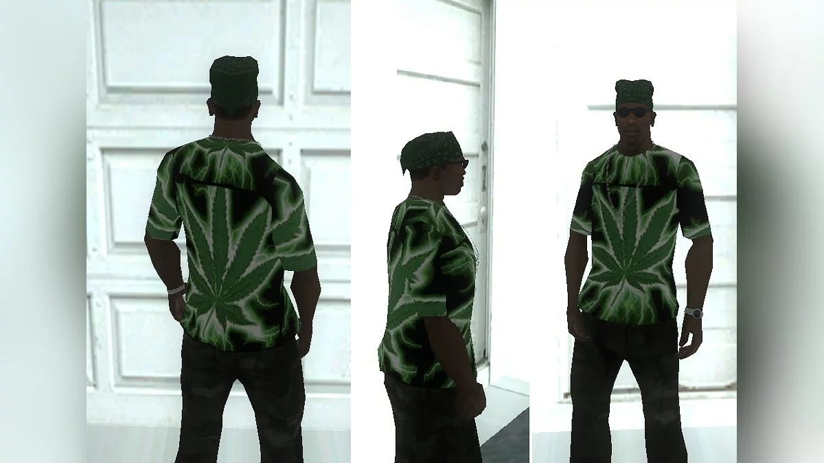Футболка марихуана / GTA San Andreas