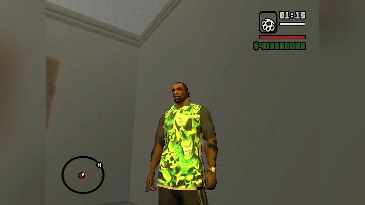 Футболка з черепами / GTA San Andreas