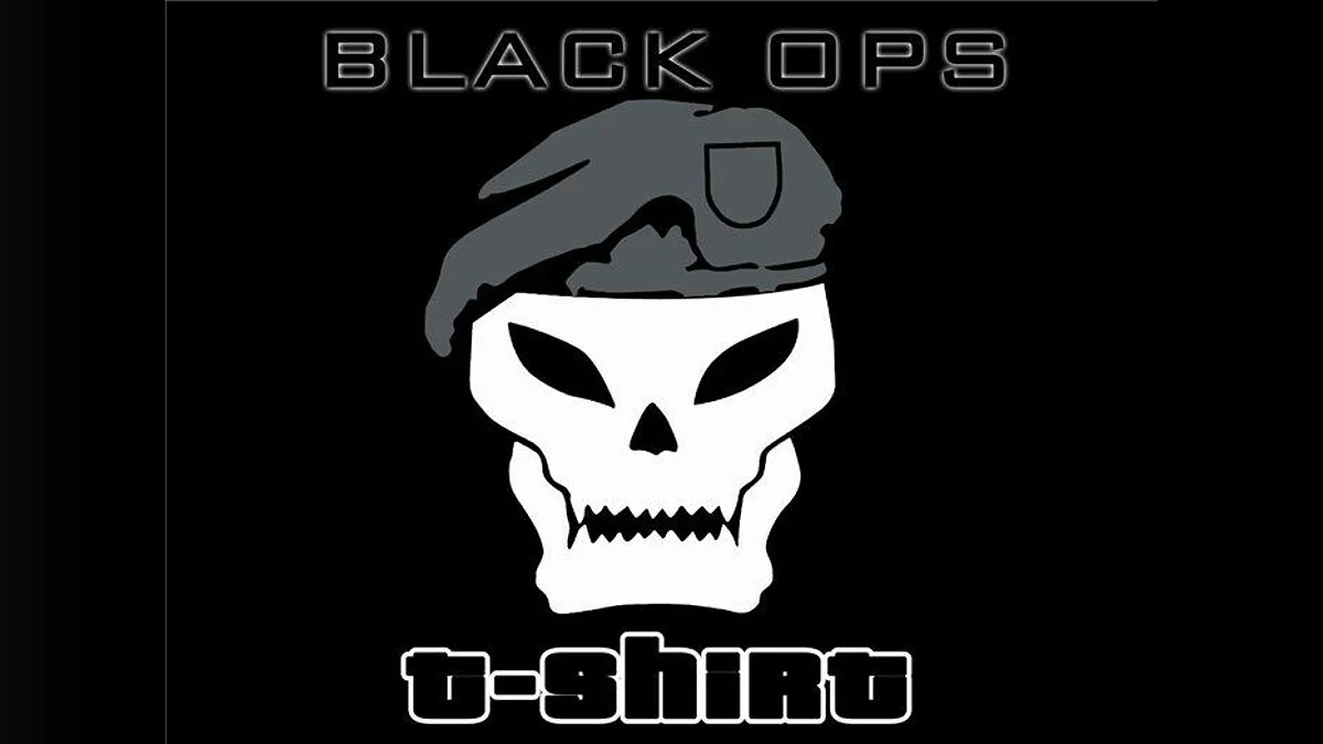 Футболка COD Black Ops / GTA San Andreas