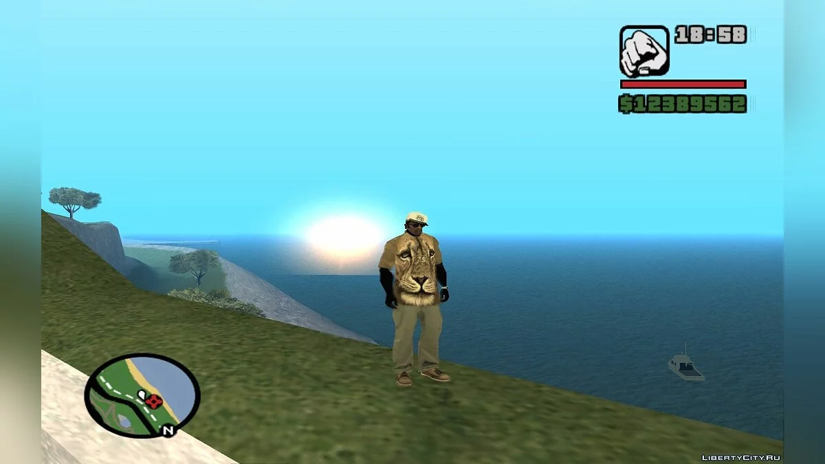 T-shirt 3D v1 / GTA San Andreas