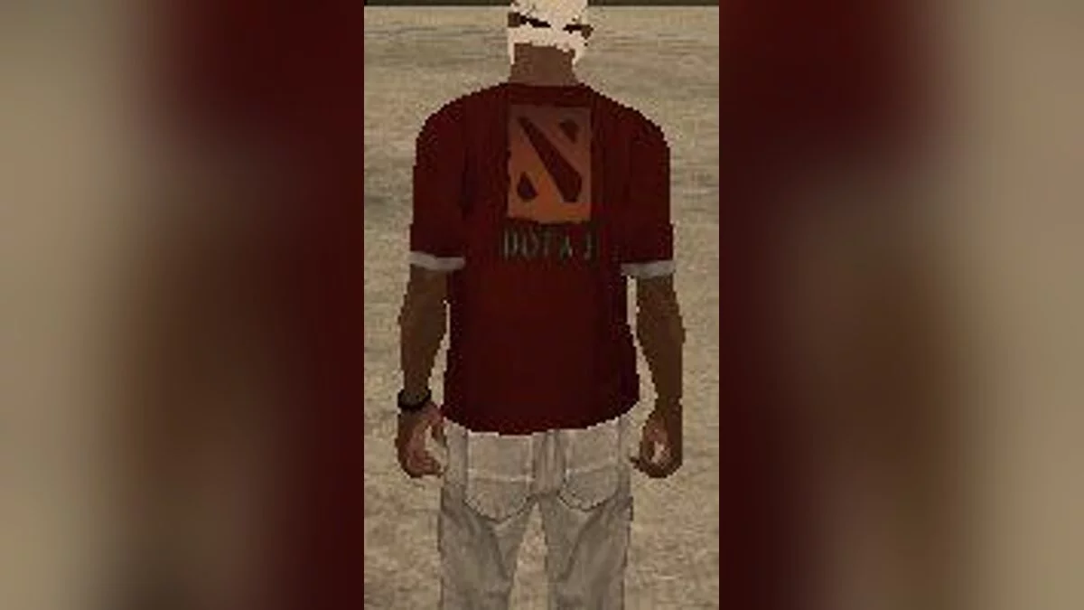 Dota 2 Stil T-Shirt / GTA San Andreas