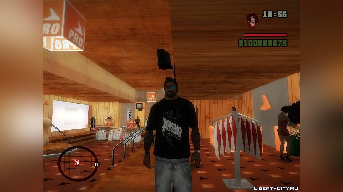 Download T-shirt Asking Alexandria for GTA San Andreas