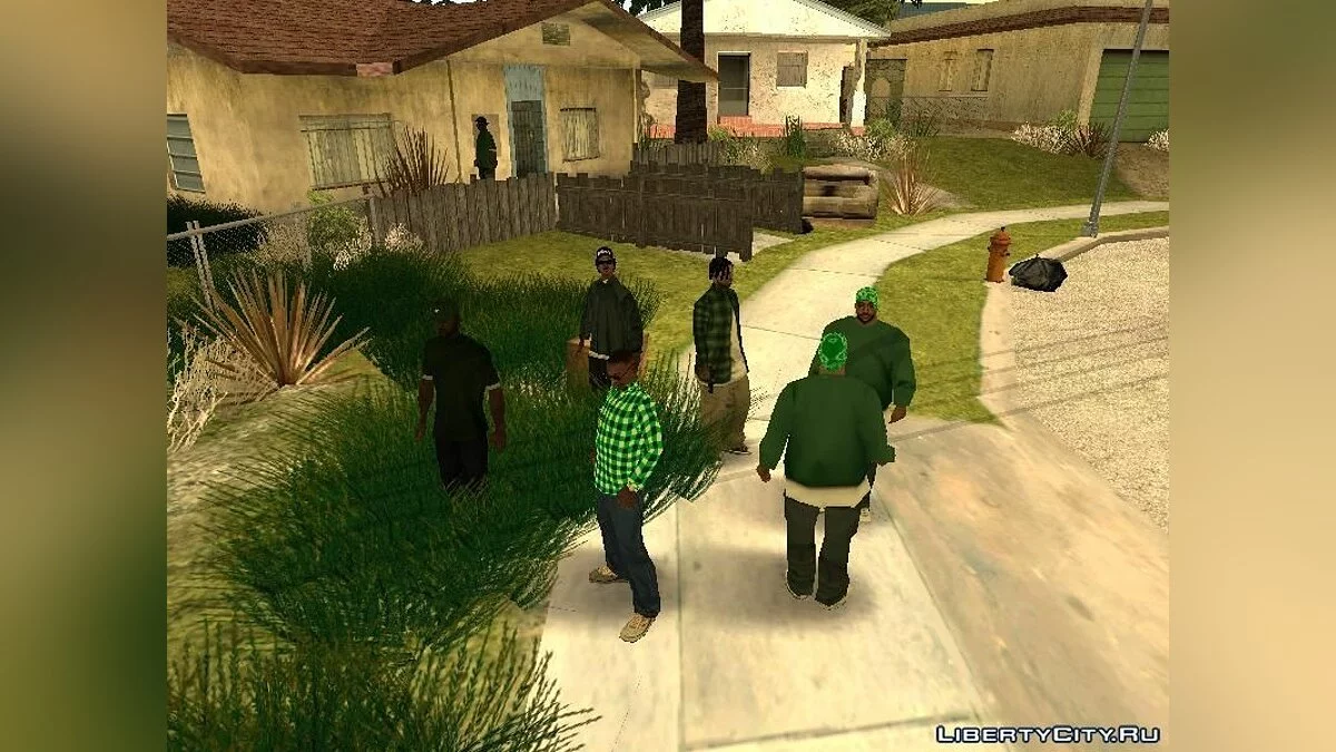 Зелена сорочка / GTA San Andreas