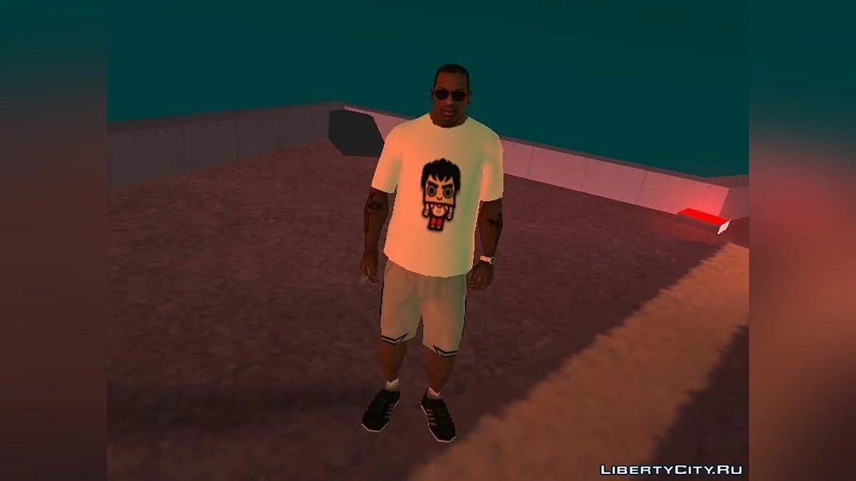 3 New T-Shirts for CJ. Mini People / GTA San Andreas