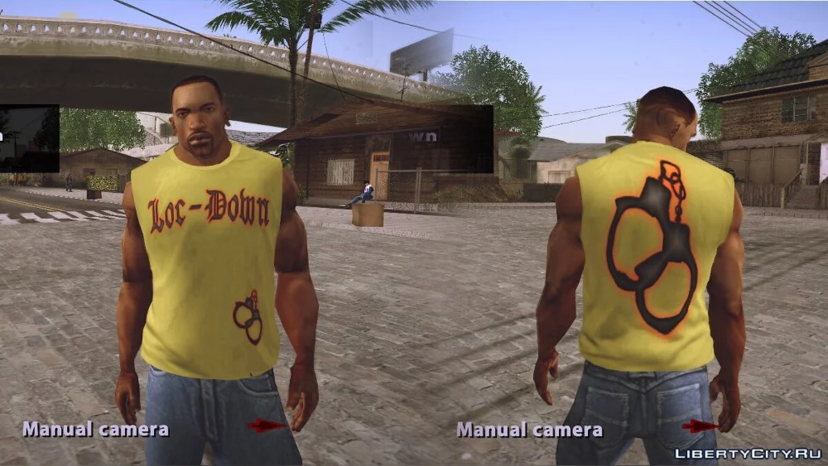 CJ 2014 : T-shirts sans manches / GTA San Andreas