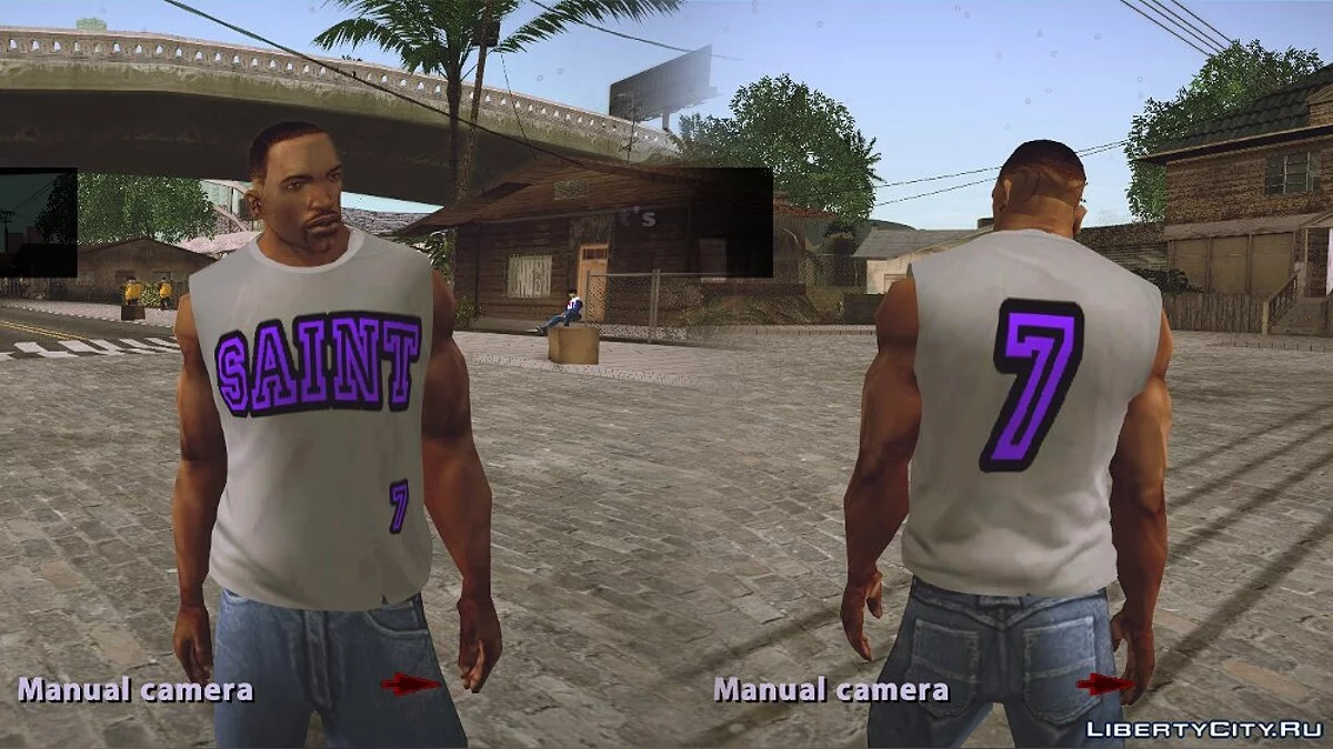 CJ 2014 : T-shirts sans manches / GTA San Andreas