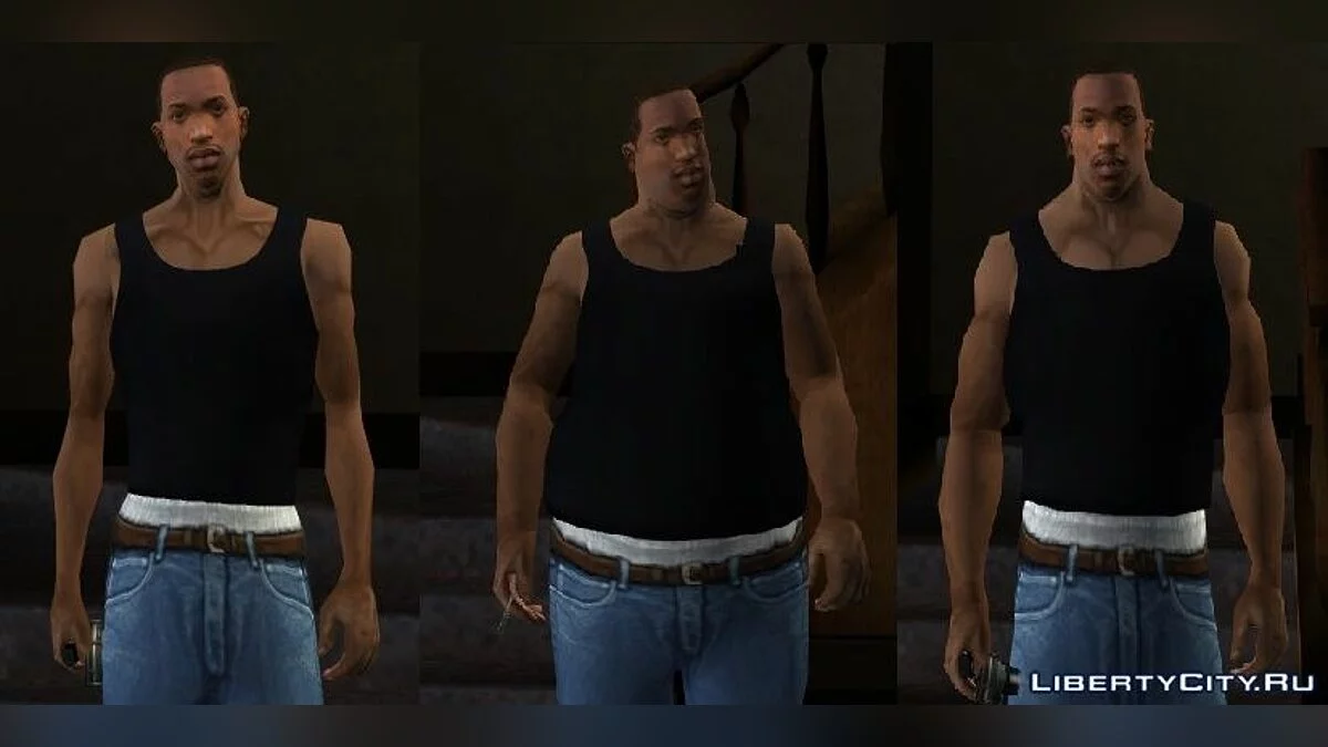 3d оригінальний жилет від AleksGTA / GTA San Andreas