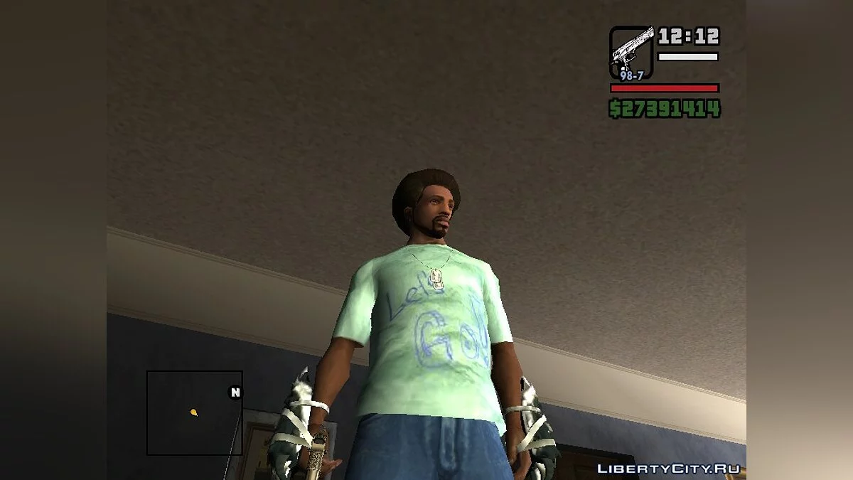 Four T-Shirts for CJ / GTA San Andreas