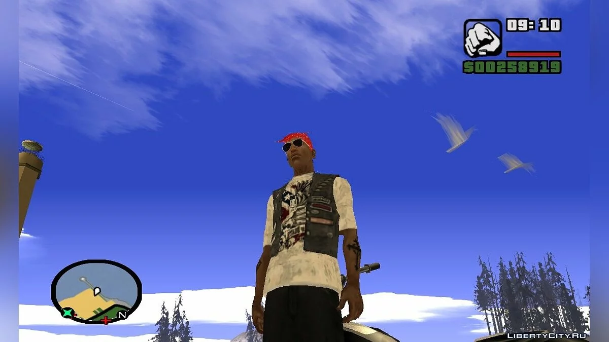 Майка байкера / GTA San Andreas