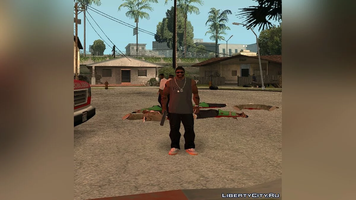 Нові баскетбольні майки CJ / GTA San Andreas