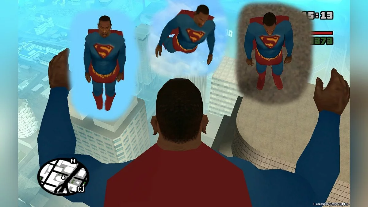 SuperMan clothes (Smallville) / GTA San Andreas