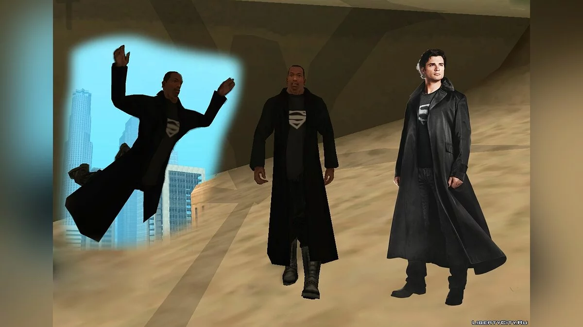 SuperMan clothes (Smallville) / GTA San Andreas