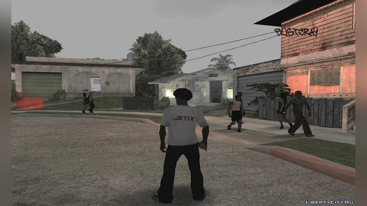 Футболка "Jetix" від BustCray / GTA San Andreas