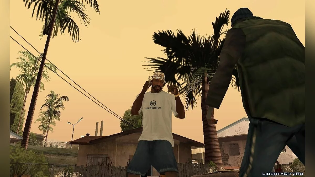 T-shirt Sergio Tacchini / GTA San Andreas