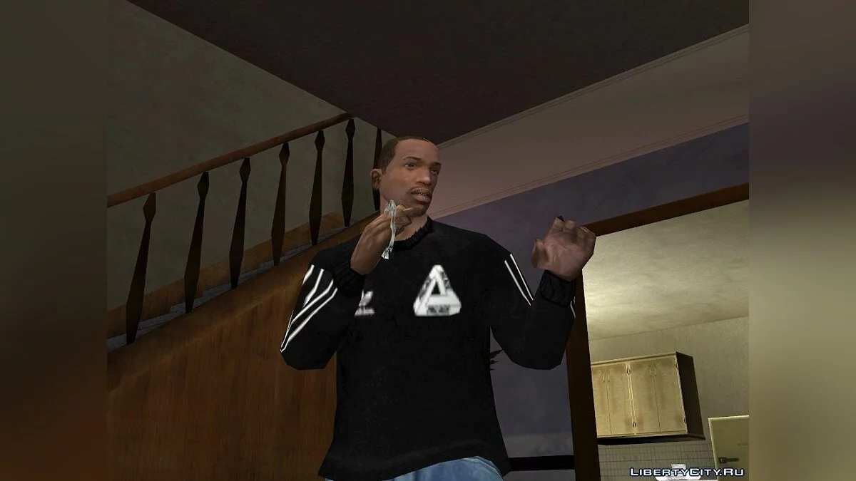 Sweatshirt Adidas x Palace / GTA San Andreas