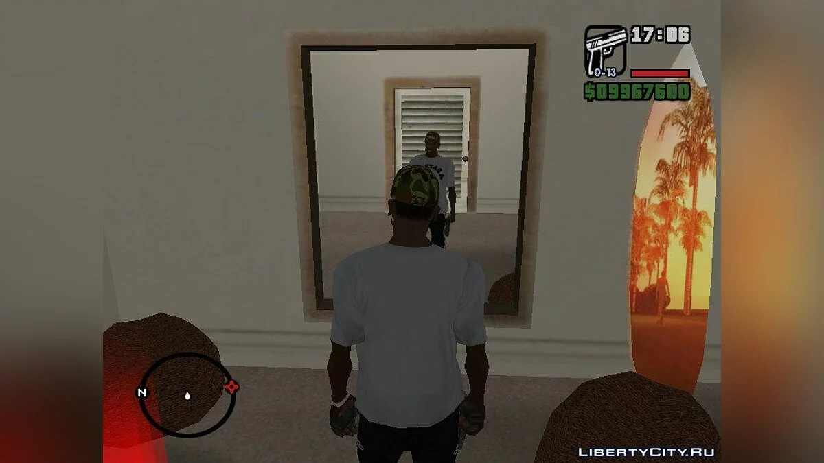 T-shirt blanche A Bathing Ape / GTA San Andreas