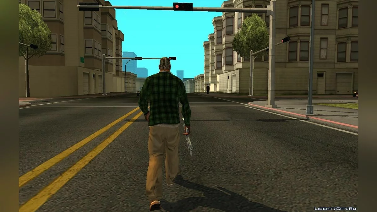 Green Checkered Shirt / GTA San Andreas