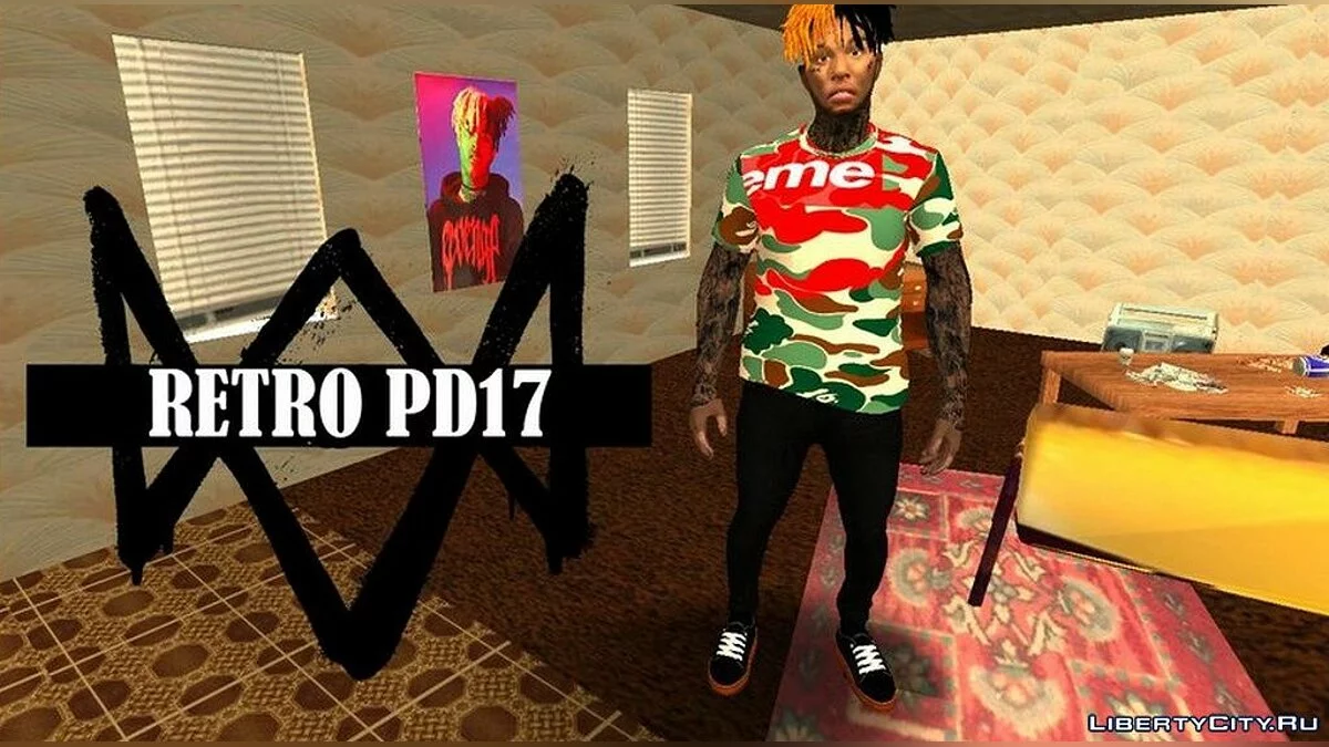 Coleção de camisetas para Lil Glock / GTA San Andreas