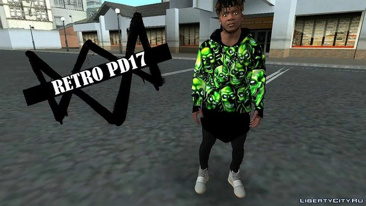 Stylish Sweater from Supreme for Franklin / GTA San Andreas