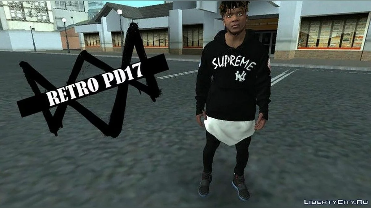 Stylish Sweater from Supreme for Franklin / GTA San Andreas