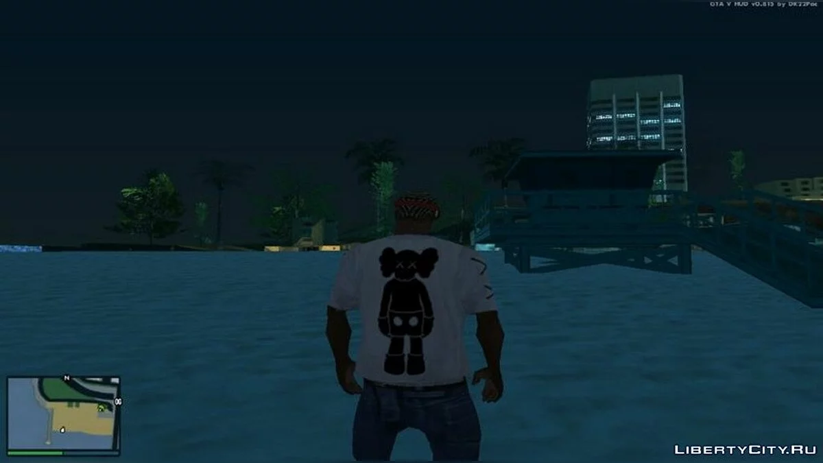 Camiseta KAWS / GTA San Andreas