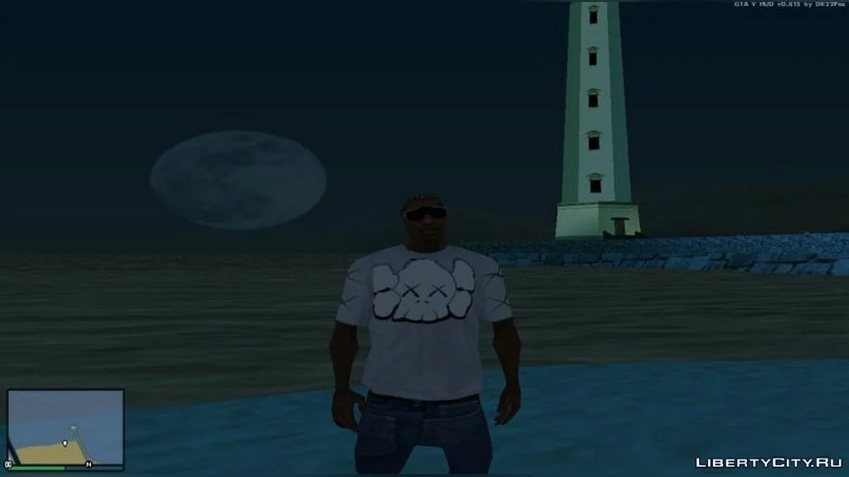 Camiseta KAWS / GTA San Andreas