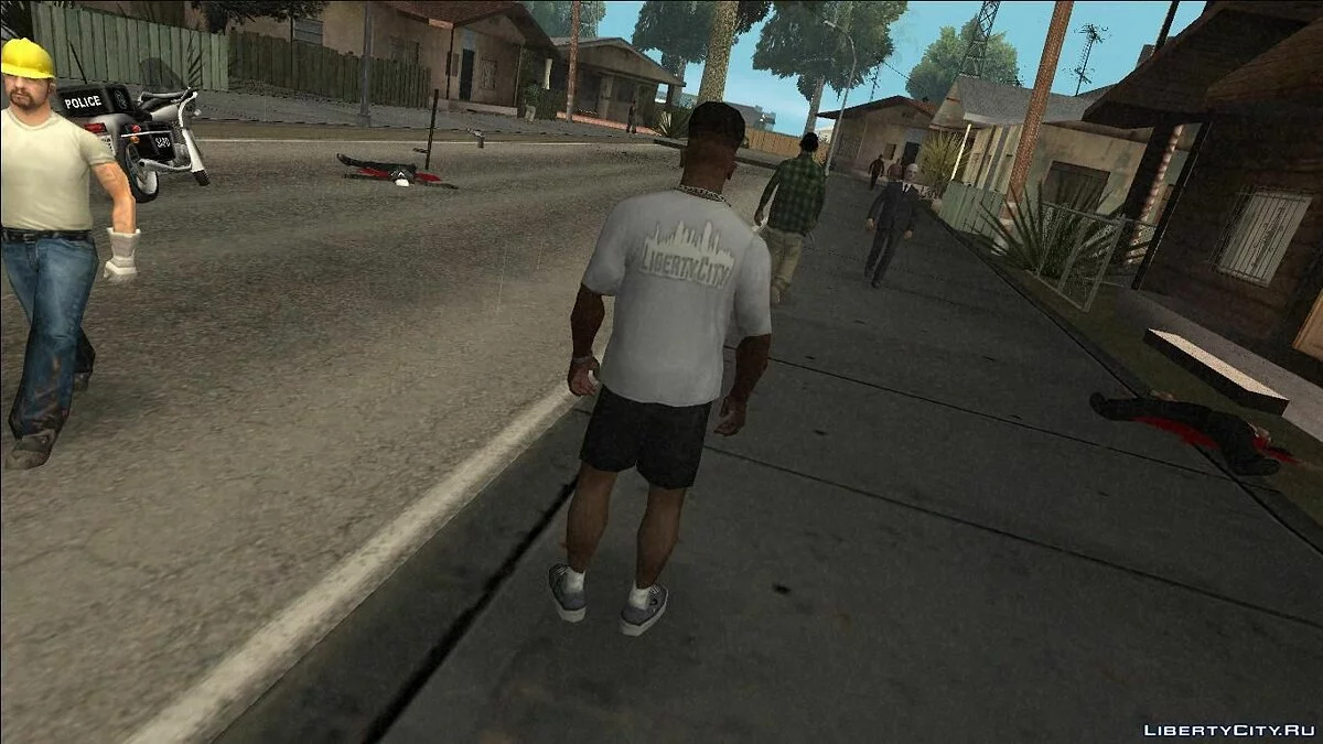 Camisetas e Suéteres com Símbolos de LC / GTA San Andreas