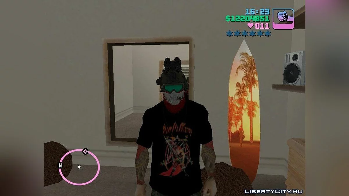 Coleção de camisetas de metal / GTA San Andreas