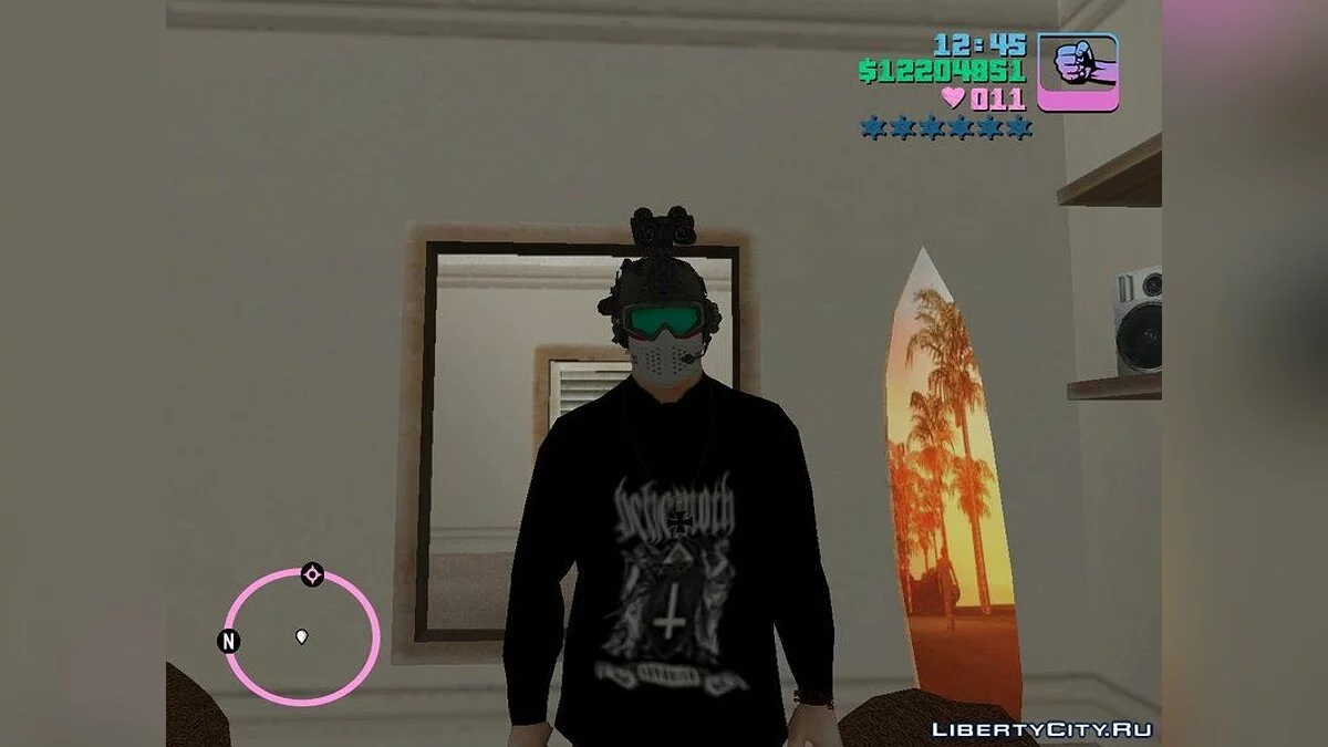 Coleção de camisetas de metal / GTA San Andreas