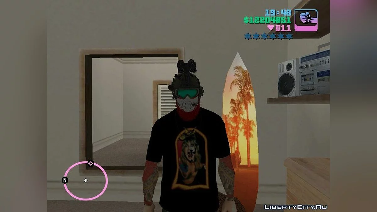Coleção de camisetas de metal / GTA San Andreas