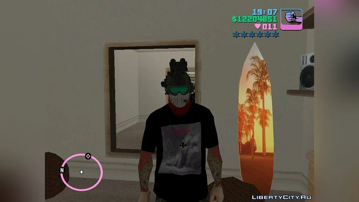 Coleção de camisetas de metal / GTA San Andreas