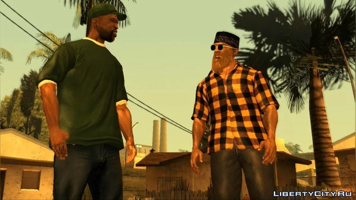 Kemeja Batik & Kotak / GTA San Andreas
