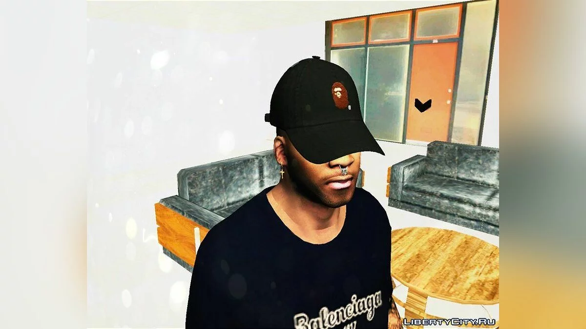 Koleksi pakaian Bape untuk Franklin / GTA San Andreas