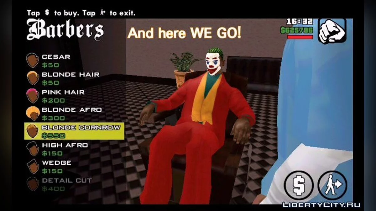 Traje del Joker / GTA San Andreas