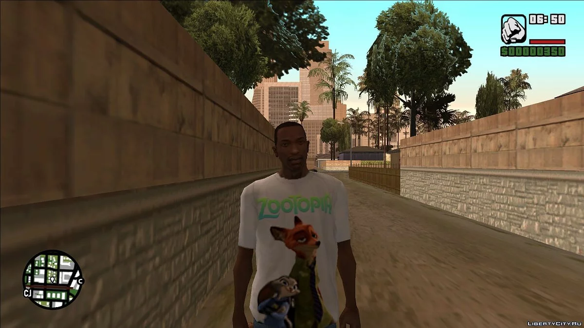 Футболка "Зверополіс" / GTA San Andreas