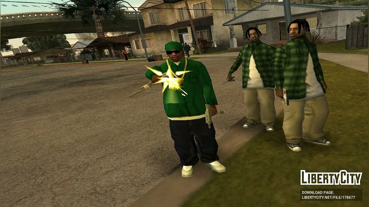 OG Loc's beta version clothing / GTA San Andreas