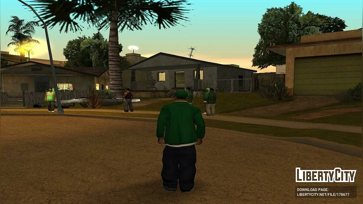 OG Loc's beta version clothing / GTA San Andreas
