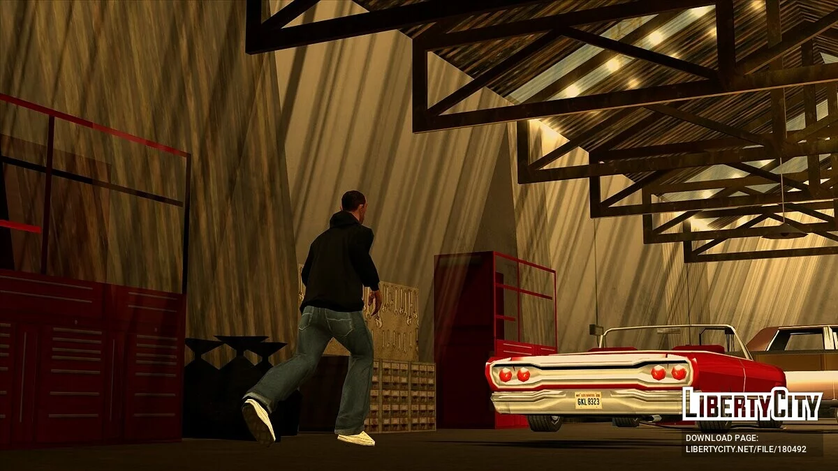 Чорна толстовка Rockstar з зеленою футболкою / GTA San Andreas