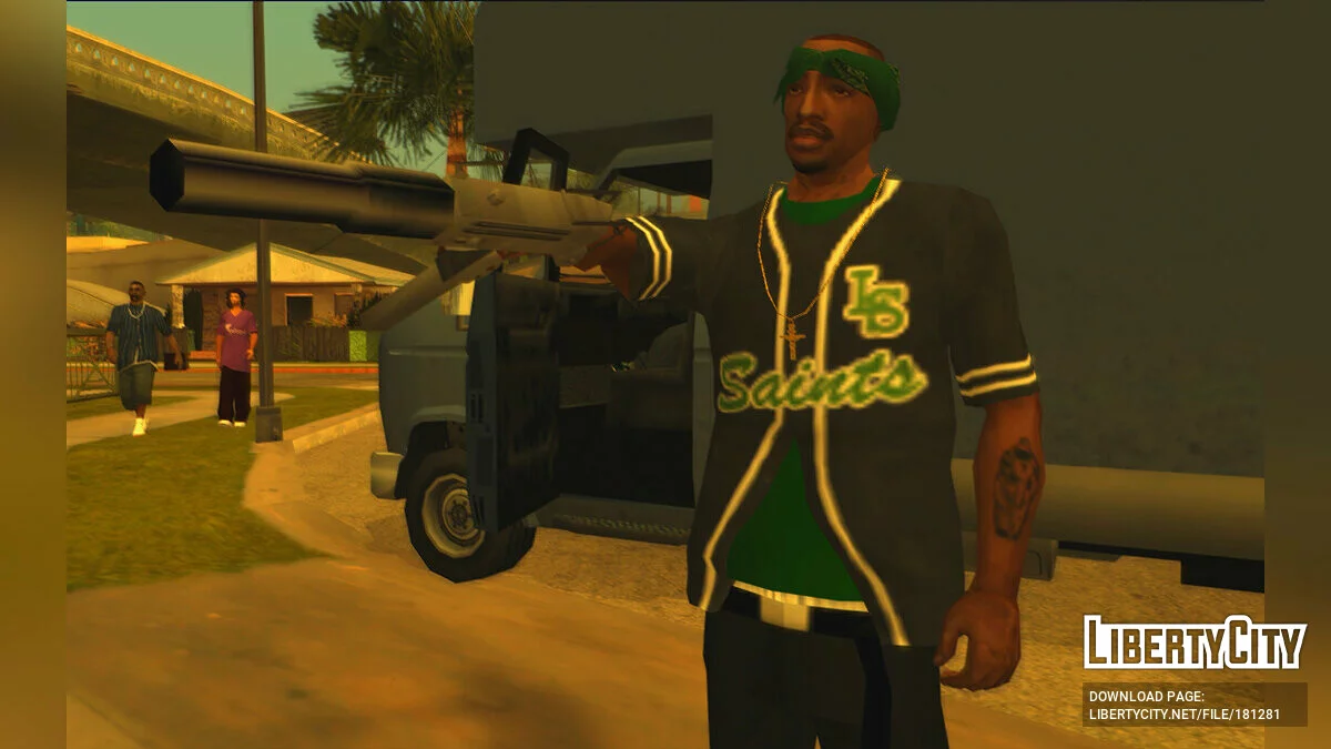 Los Santos Saints Baseball Jersey / GTA San Andreas