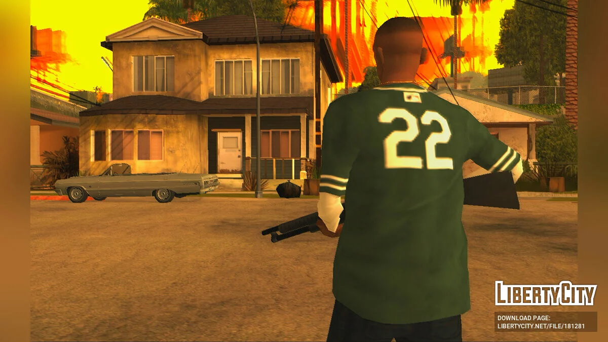 Los Santos Saints Baseball Jersey / GTA San Andreas