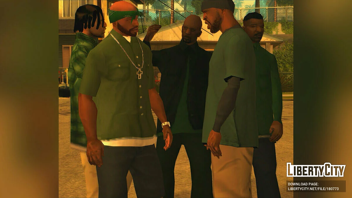 Camisa de Manga Curta / GTA San Andreas