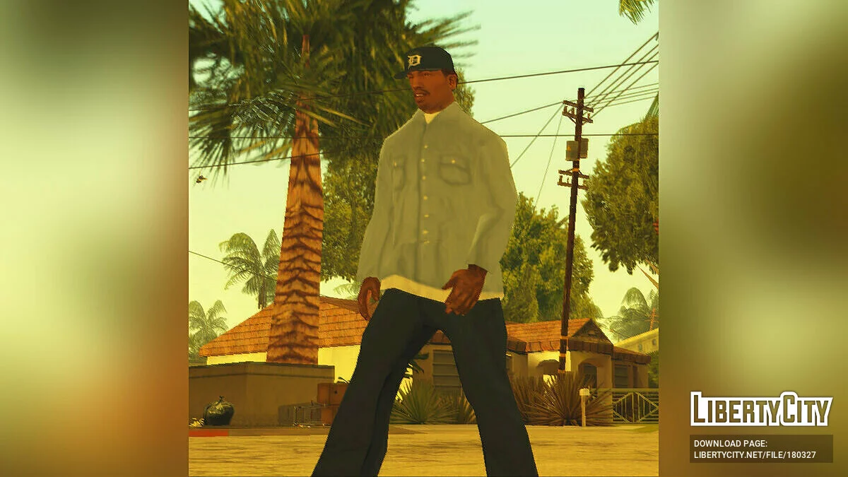 Camisa Azul Celeste / GTA San Andreas