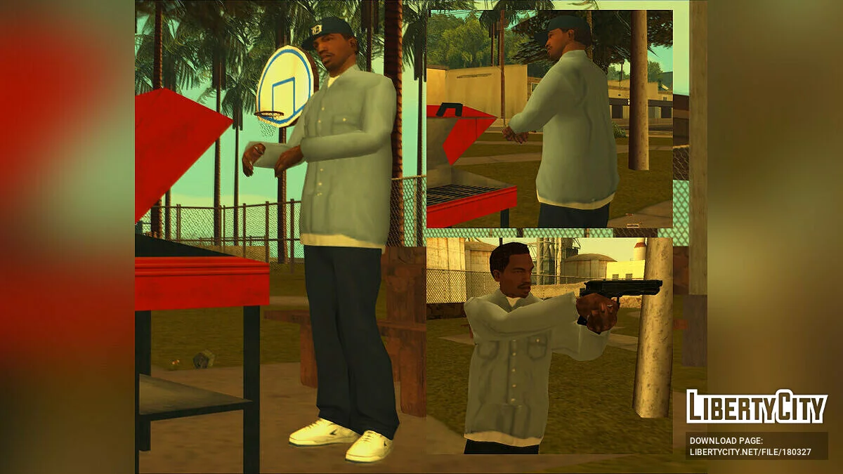 Camisa Azul Celeste / GTA San Andreas