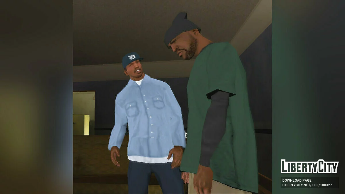 Camisa Azul Celeste / GTA San Andreas