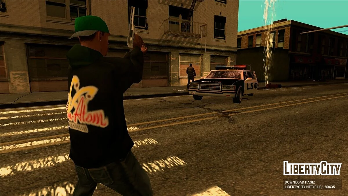Худі Up-N-Atom для CJ / GTA San Andreas