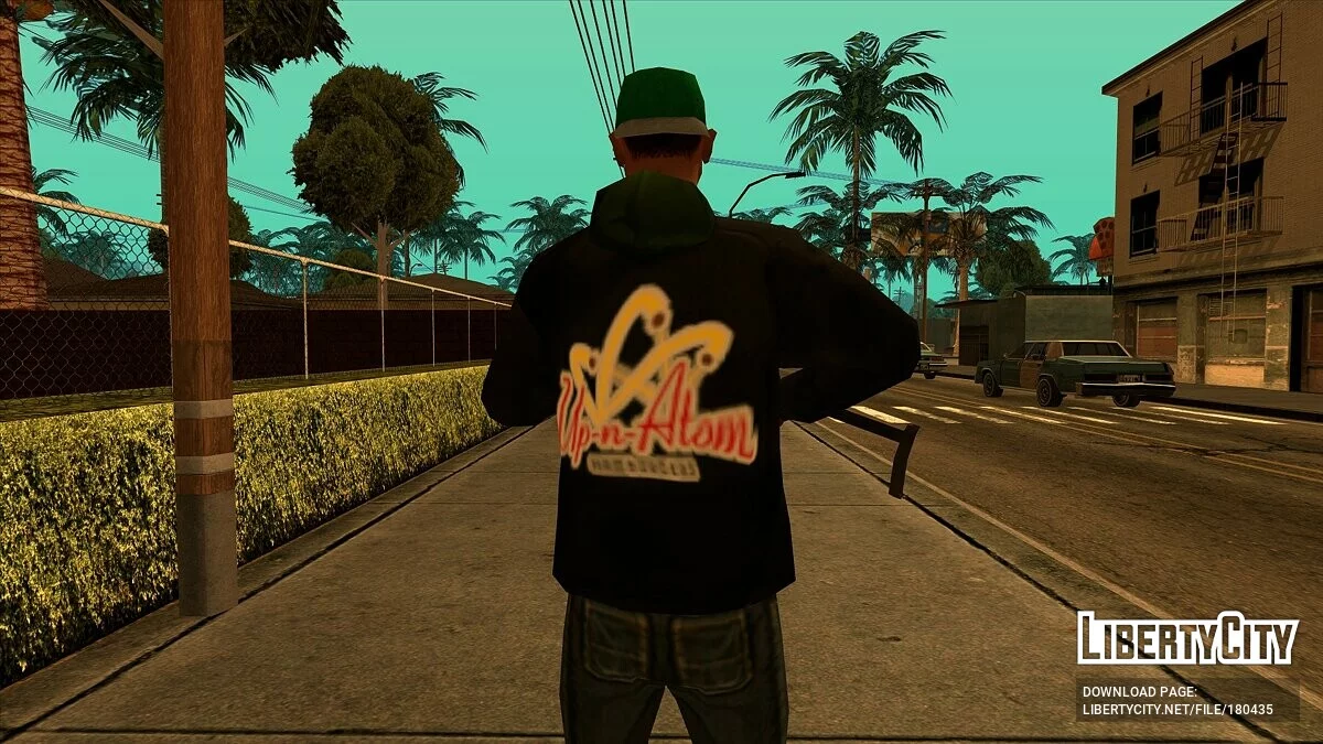 Худі Up-N-Atom для CJ / GTA San Andreas