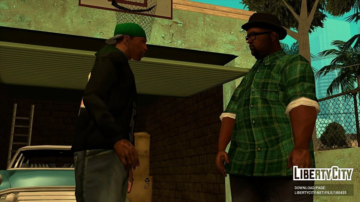 Худі Up-N-Atom для CJ / GTA San Andreas
