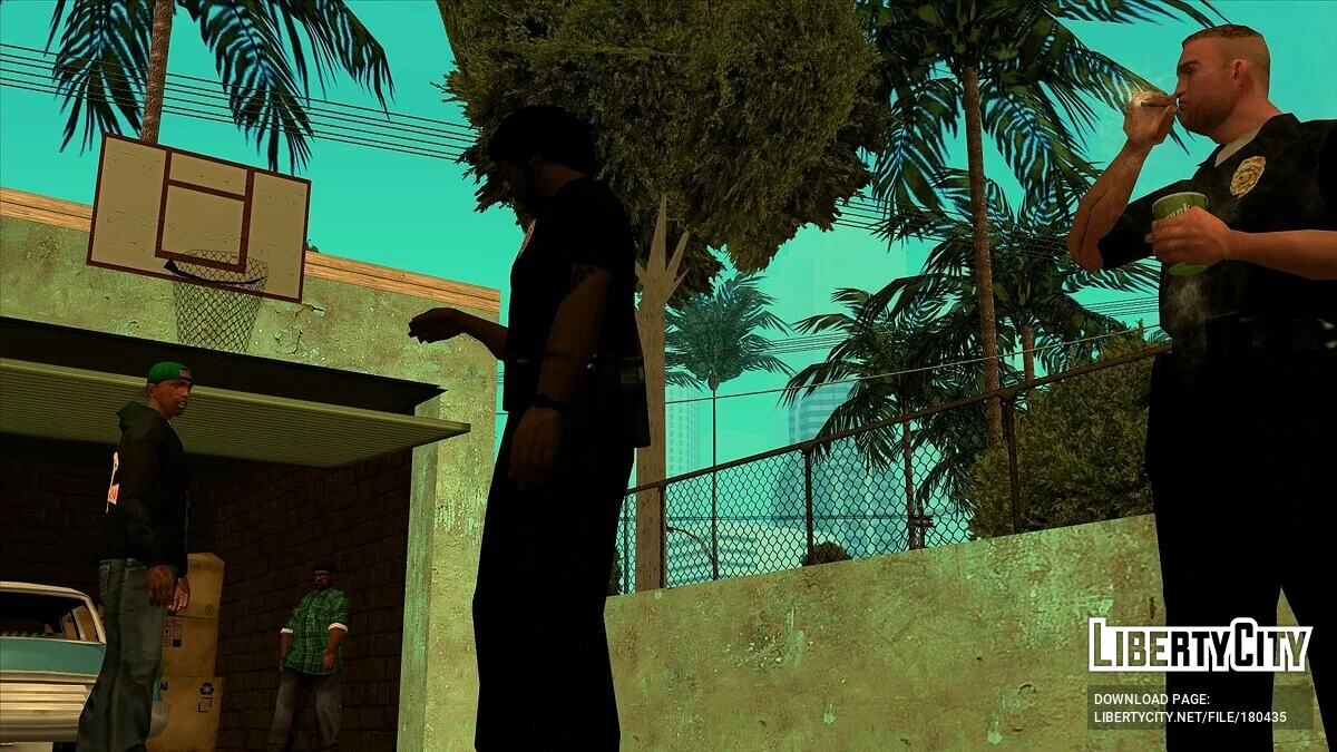 Худі Up-N-Atom для CJ / GTA San Andreas